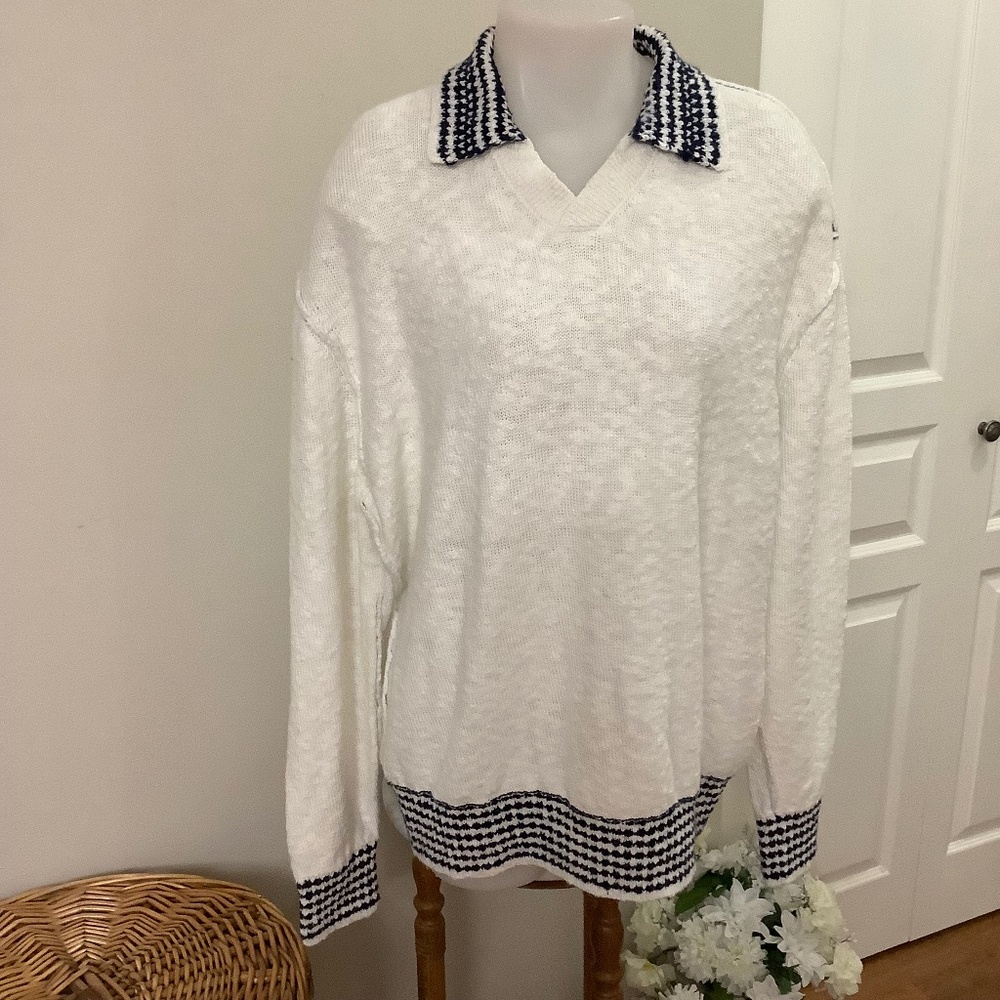 Ted Baker Bouclé Sweater size 4 fits 2X